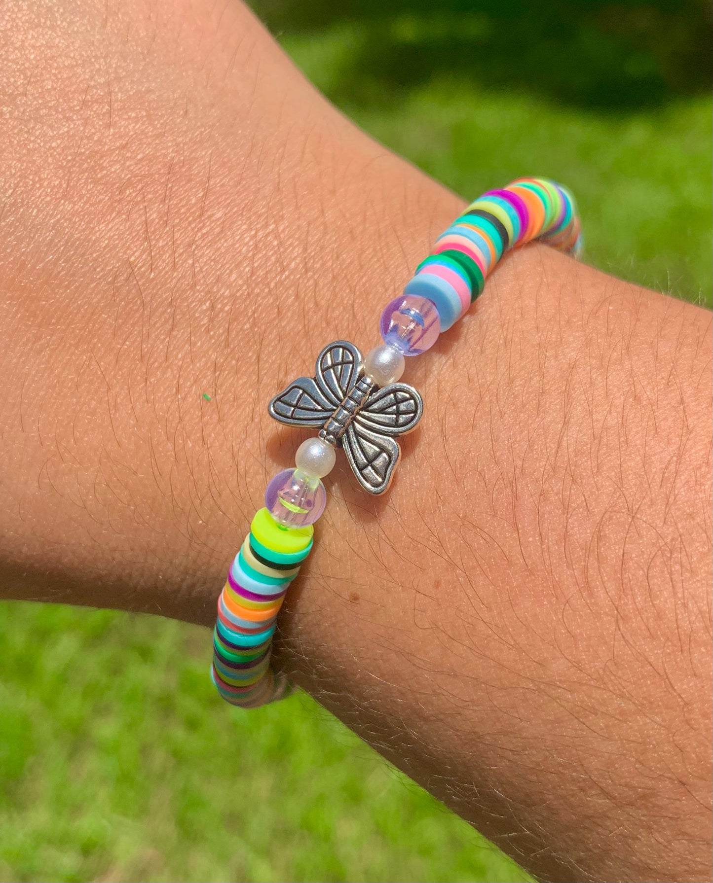 Rangi Changi Rainbow Butterfly Bracelet
