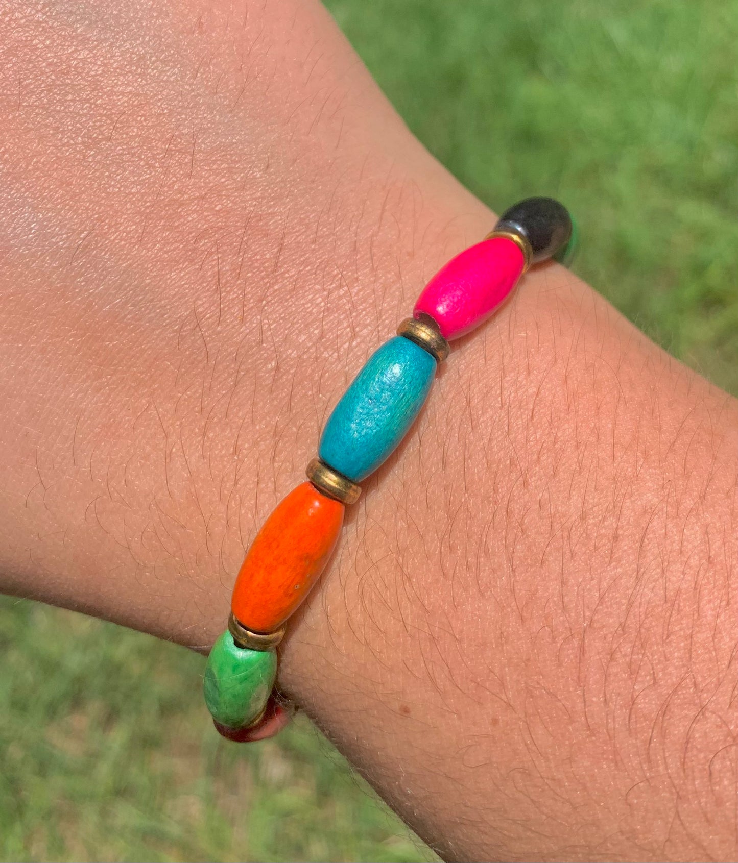 Rangi Changi Wood Bead Bracelet (LIMITED)