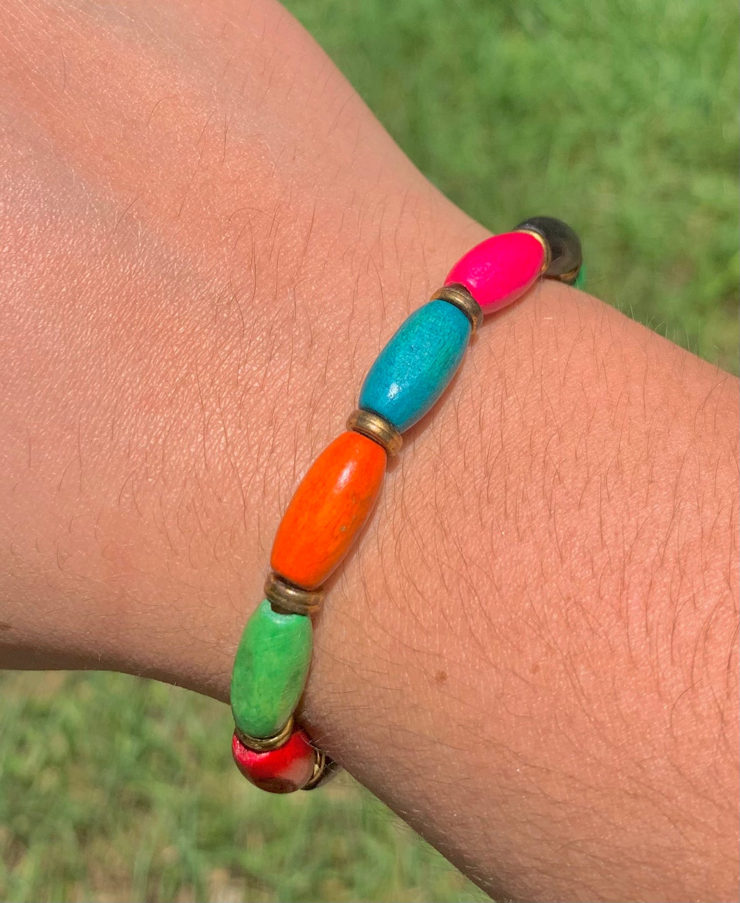 Rangi Changi Wood Bead Bracelet (LIMITED)