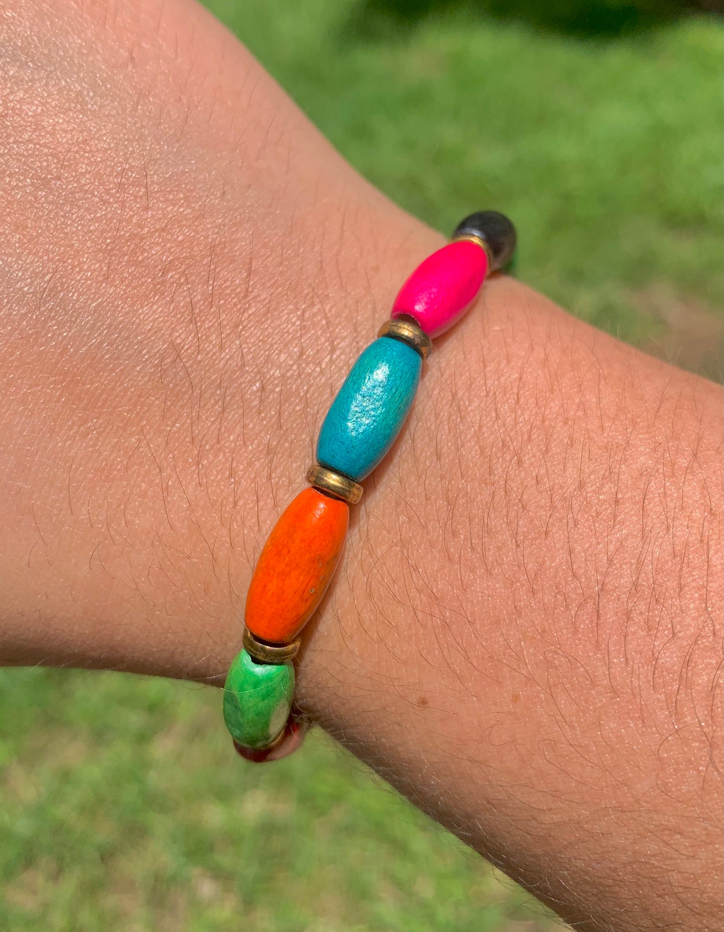 Rangi Changi Wood Bead Bracelet (LIMITED)