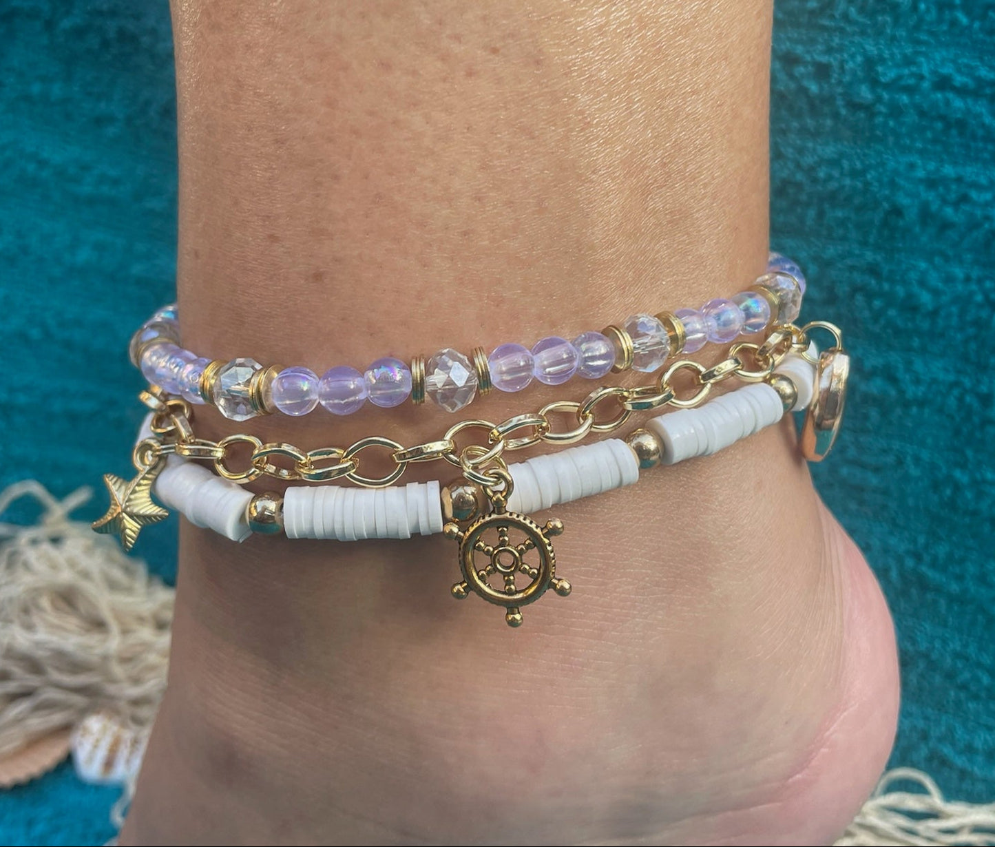 Island Treasure Anklet Set