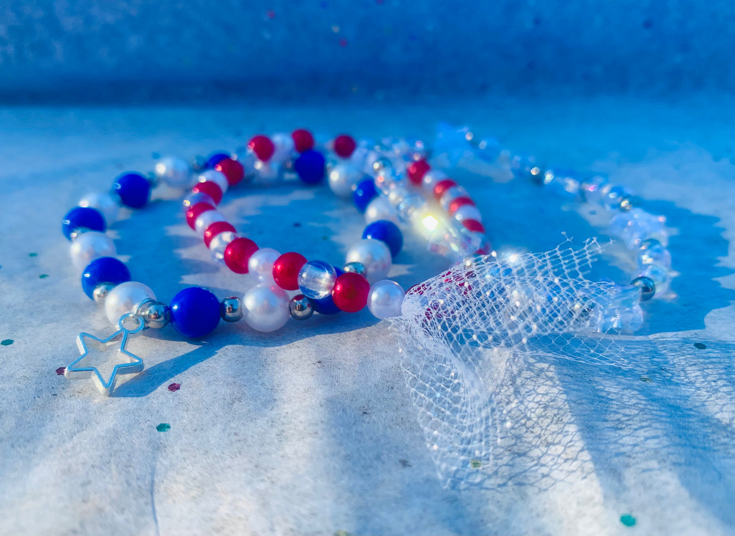 Stars+Stripes Stackable Bracelet Set