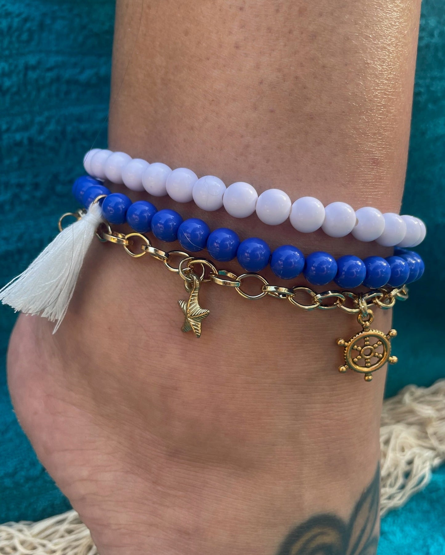 A Royal Navy Anklet Set