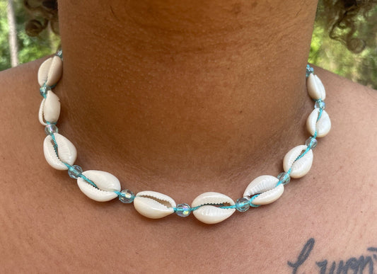 Ocean Cowrie Shell Necklace