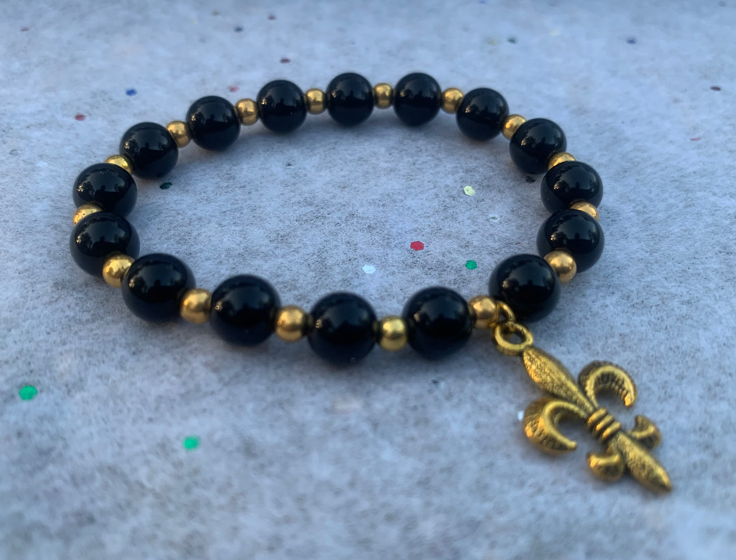 Saints Single Charm Bracelet