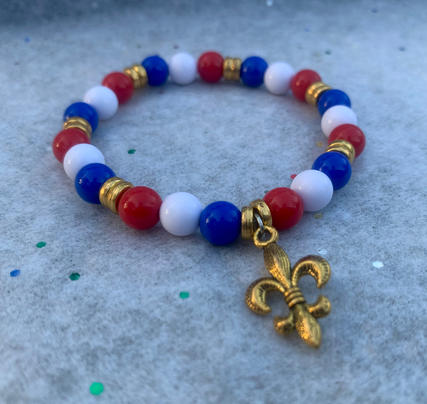 Acadiana Charm Bracelet