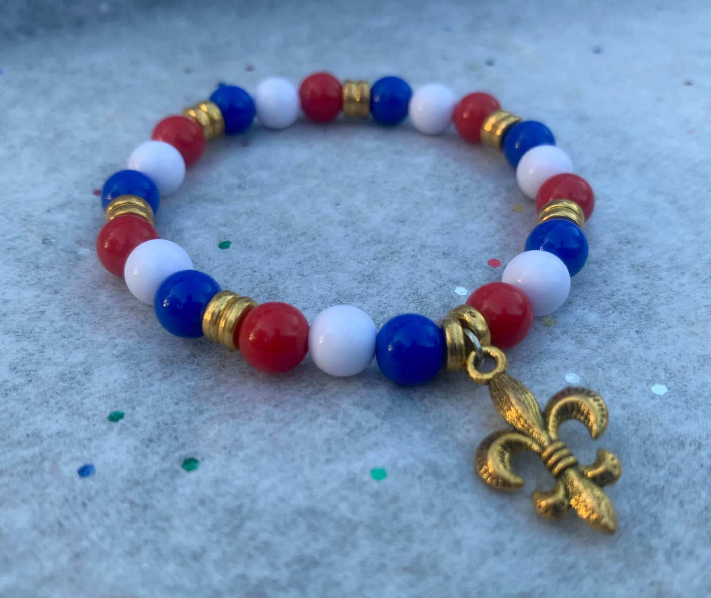 Acadiana Charm Bracelet