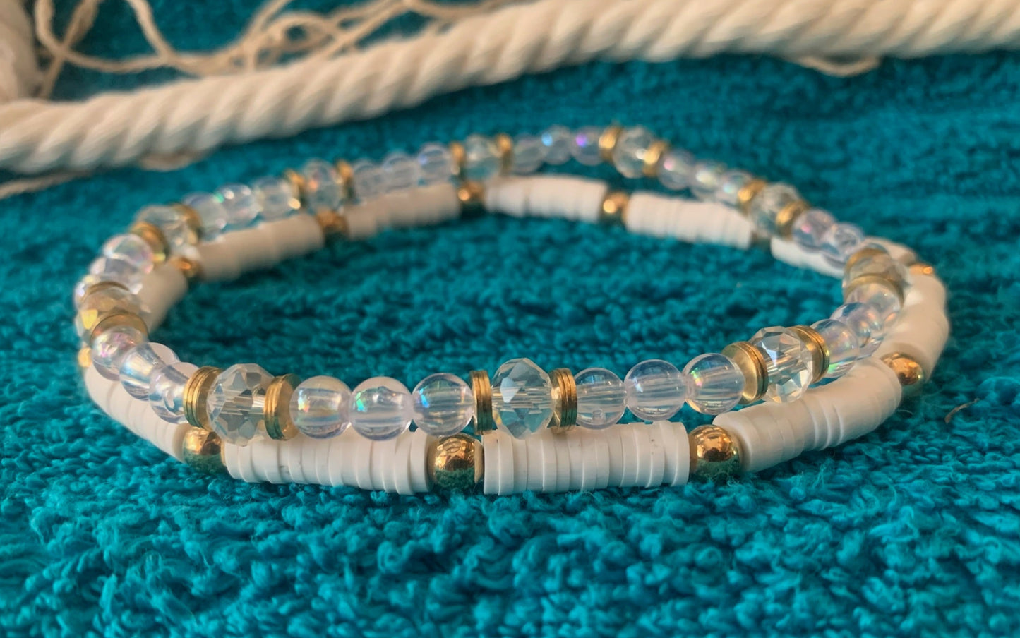 Island Gold 2-Piece Anklet Set