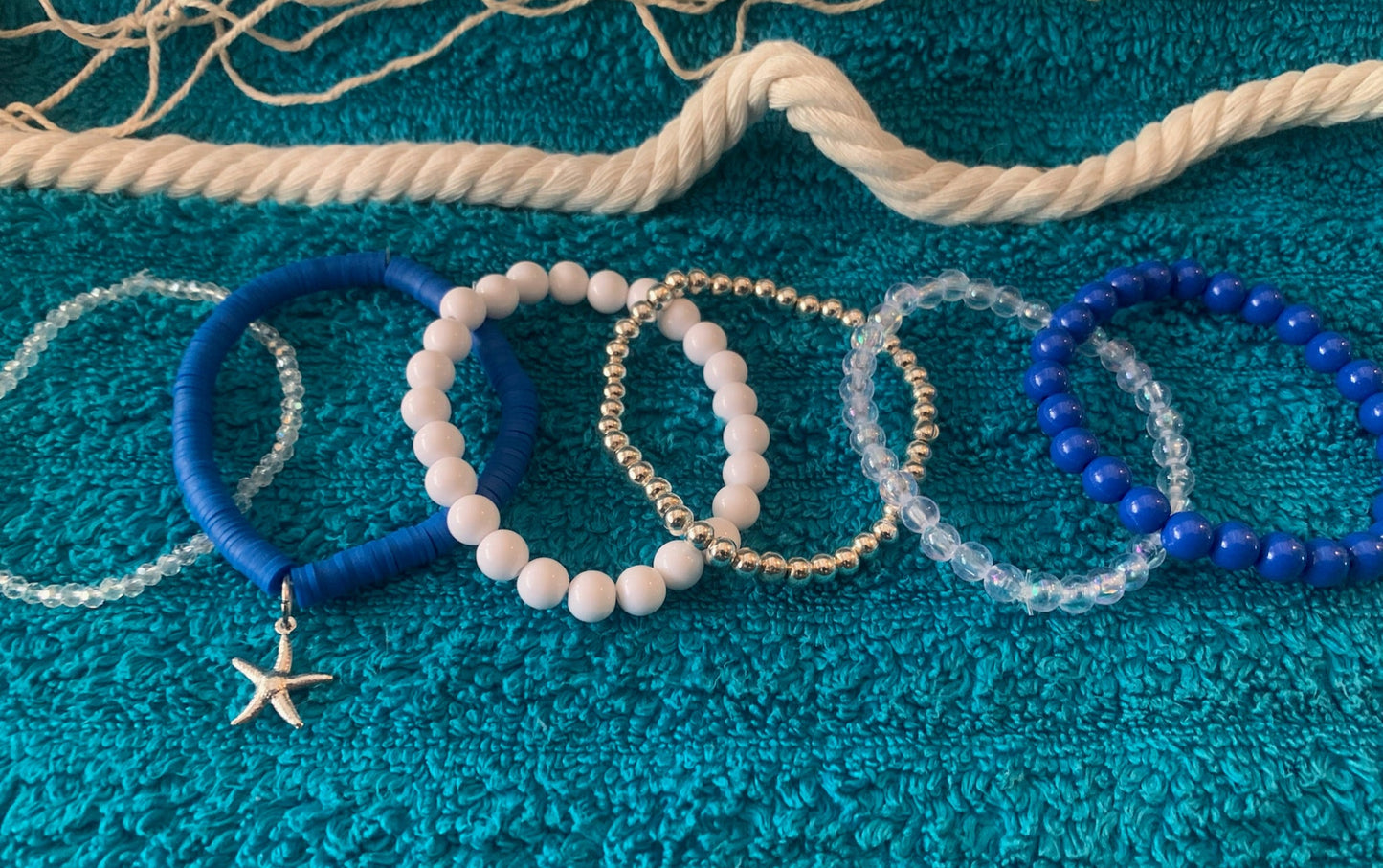 Naturally Nautical Stackable Bracelet Set